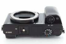 #B011 ★ショット数”２２１７７”回♪並品★SONY α6000 ボディ ブラック ILCE-6000 ソニー_画像6