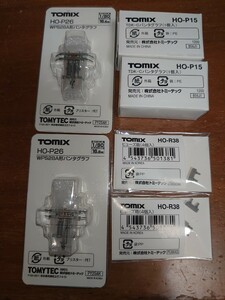 Tomix HO-P26 WPS28Aパンタグラフ、HO-P15 TDK-Cパンタ グラフ、 HO-R38ヒューズ箱 各２個セット