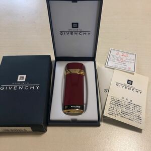 【未使用品】GIVENCHY ジバンシー ガスライター 喫煙具 ジバンシィ 1500 ライター Gラッカーエンジ