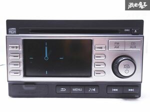 ホンダ 純正 HM1 HM2 バモス CD プレイヤー オーディオ デッキ 2DIN 39100-S8R-J5 M 6W20 本体のみ 即納 棚N-1