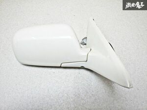 ★動作OK★ ホンダ 純正 CL1 アコード ドアミラー サイドミラー 右 右側 運手席側 電動格納 5ピン ホワイトパール 即納 棚Q-1