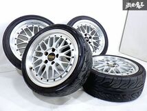 ●★NSX専用サイズ★ BBS LMP076 LM115 FORGED 鍛造 17インチ 7.5J +38 18インチ 9.5J +38 PCD114.3 5H 5穴 ホイール 4本セット 即納 棚B-3_画像1