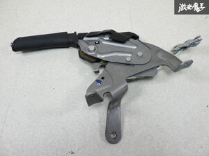 ★実動車外し★ トヨタ スバル 純正 ZN8 GR86 ハチロク ZD8 BRZ ノーマル サイドブレーキ レバー 黒 ブラック レザー 即納 棚I-2