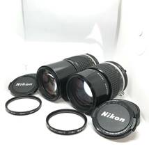 【動作確認済！】レンズまとめ Nikon ニコン NIKKOR 200mm 1:4 135mm 1:2.8【2417065-1/291/rgmry】_画像1