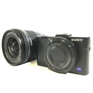 【動作確認済！】SONY ソニー DSC-RX100M2/CANON ZOOM LENS EF-S 10-18mm 1:4.5-5.6 【2392895-1/125/rgmry】