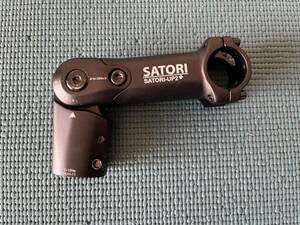 SATORIサトリ UP2+ AHS アジャスタブルアヘッドステム ブラック 110mm