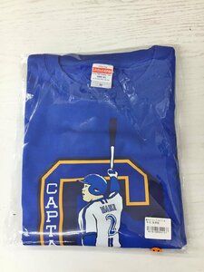 ユナイテッドアスレ UnitedAthle Tシャツ M ブルー 半袖 野球 牧秀悟 未使用 2403WR028