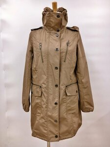 バーバリーロンドン コート 36 長袖 BURBERRY LONDON ブラウン系 B1A19-325-46 袖裾ドローコード付き 2403WT072