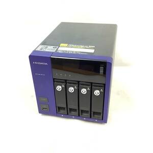 S6030764 I-O DATA Storage Server 1点 (D2701/4GB)【通電OK、HDDなし、AC欠品】