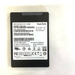 S60321153 SanDisk SATA 128GB 2.5インチ SSD 1点【中古動作品】