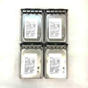 S6032863 HITACHI 450GB SAS 15K 3.5インチ HDD 4点【中古動作品】