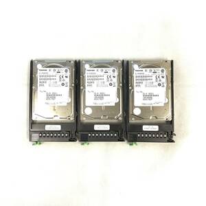 S6032967 TOSHIBA 450GB SAS 15K 2.5インチ HDD 3点【中古動作品】