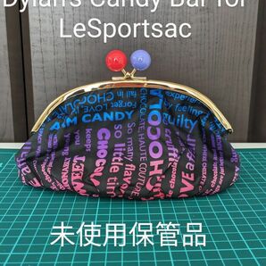 Dylan's Candy Bar for LeSportsac　レスポ　がま口ポーチ　未使用保管品