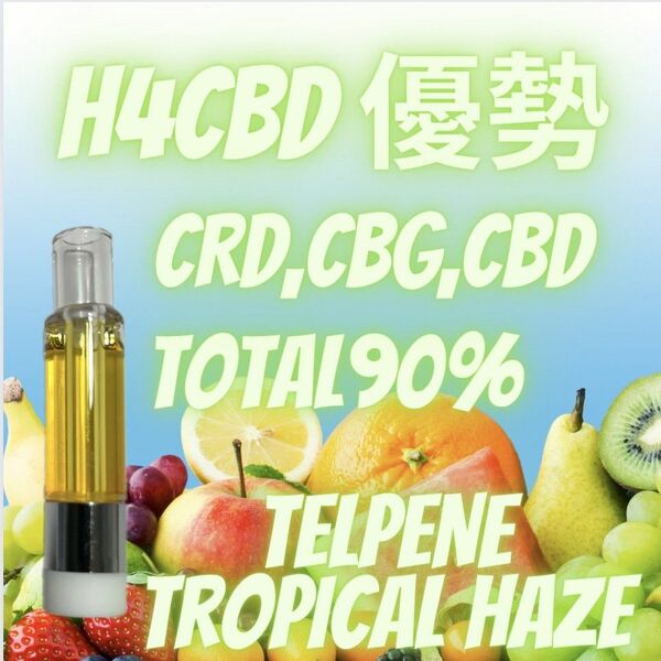 H4CBD75% 1ml TELPENE TROPICAL HAZE