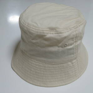 【送料無料】ナカシマ シンプルデザインバケットハット サイズ58㎝ 綿100％ メンズ レディース スポーツキャップ ハット 帽子 1個の画像3