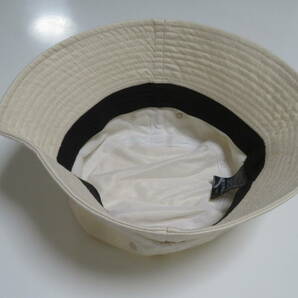 【送料無料】ナカシマ シンプルデザインバケットハット サイズ58㎝ 綿100％ メンズ レディース スポーツキャップ ハット 帽子 1個の画像5