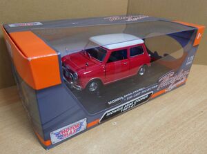 1/18 モーリス ミニクーパー レッド 1961-1967 morris minicooper モーターマックス製