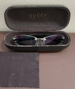 【中古】GUCCI グッチ サングラス 眼鏡　GG1799/N/S RFWVZ 60□15 125 ケース付き　※度入り※