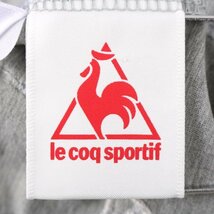 ルコックスポルティフ ロングパンツ 無地 ストレッチ スポーツウエア 大きいサイズ メンズ XOサイズ グレー le coq sportif_画像3