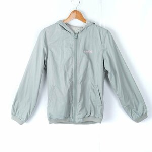  Harley Zip up Parker Wind breaker outer sportswear lady's S size gray Hurley