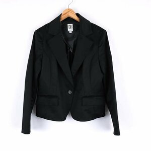  Michel Klein tailored jacket suit outer go in . type .. type ito gold lady's 46 size black MICHEL KLEIN