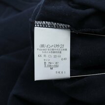 ラルフローレン 半袖Tシャツ トップス カットソー インパクト21 レディース Mサイズ ネイビー RALPH LAUREN_画像6