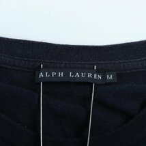 ラルフローレン 半袖Tシャツ トップス カットソー インパクト21 レディース Mサイズ ネイビー RALPH LAUREN_画像3