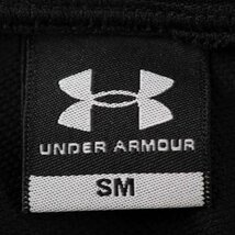 アンダーアーマー パーカー ラグラン袖 スウェット スエット スポーツウエア メンズ SMサイズ ブラック×グレー UNDER ARMOUR_画像3