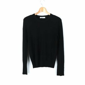 ザラ ニット セーター インナー シンプル レディース Mサイズ ブラック ZARA