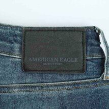 アメリカンイーグル デニムパンツ テーパード ジーンズ Outffiters メンズ 32サイズ ブルー American Eagle_画像3