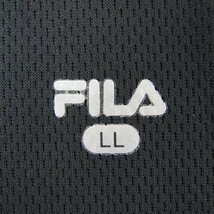 フィラ 半袖Tシャツ トップス カットソー スポーツウエア 大きいサイズ レディース LLサイズ ブラック FILA_画像3