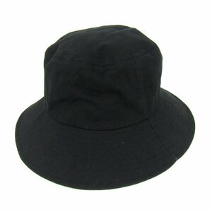  azur bai Moussy панама одноцветный хлопок 100% бренд шляпа женский черный AZUL by moussy
