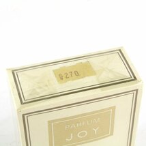 ジャンパトゥ ミニ香水 ジョイ JOY パルファム PARFUM 未開封 未使用 フレグランス 外装難有 レディース 7mlサイズ JEAN PATOU_画像4