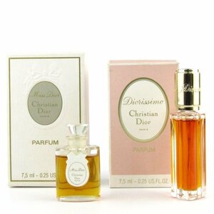 ディオール ミニ香水 ミスディオール/ディオリッシモ パルファム 2点セット まとめて フレグランス レディース Dior