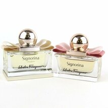 サルヴァトーレフェラガモ 香水 シニョリーナ EDP 2点セット まとめて フレグランス レディース 30mlサイズ Salvatore Ferragamo_画像1