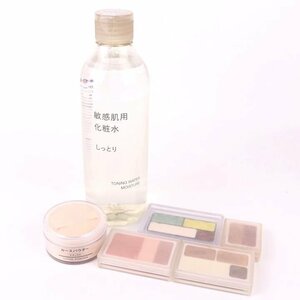  Muji Ryohin face lotion etc. I color / loose powder other unused have 6 point set together large amount cosme lady's MUJI