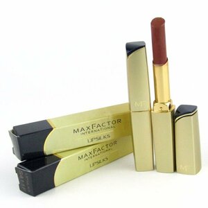  Max Factor lipstick lip silk s2 point set somewhat use together cosme lady's Max Factor