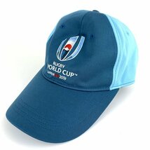 カンタベリー キャップ ラグビーワールドカップ 2019 日本 グッズ 帽子 メンズ ブルー canterbury_画像1