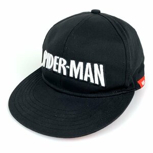マーベル キャップ USJ スパイダーマン スナップバック グッズ ブランド 帽子 レディース メンズ ブラック MARVEL
