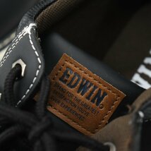 エドウィン スニーカー 防水 ローカット EDW-7940 シューズ 靴 黒 メンズ 26.5サイズ ブラック EDWIN_画像3