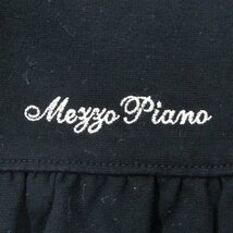 メゾピアノ テーラードジャケットジャージー素材フォーマル卒業式 キッズ 女の子用 140サイズ ブラック mezzo piano_画像6