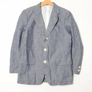  J Press tailored jacket formal . go in . type cotton Kids for boy 140A size blue J.PRESS