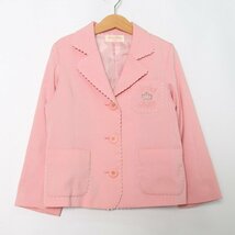 シャーリーテンプル テーラードジャケット フォーマル 卒入園式 キッズ 女の子用 120サイズ ピンク ShirleyTemple_画像1