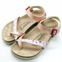 ビルケンシュトック サンダル コンフォート ブランド 靴 シューズ レディース 24.5サイズ ピンク BIRKENSTOCK_画像1