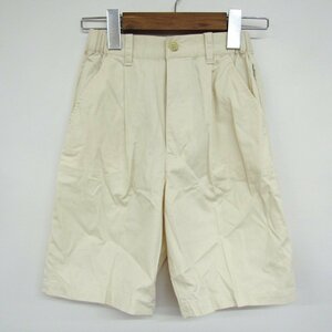  Miki House short pants shorts chino unused goods made in Japan Kids for boy 140 size beige MIKIHOUSE