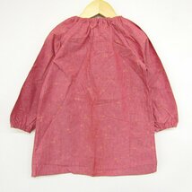 ブランシェス 長袖ブラウス スモック 未使用品 キッズ 女の子用 100サイズ ピンク BRANSHES_画像2