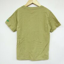 ロゴス 半袖Tシャツ 胸ポケット 未使用品 キッズ 男の子用 130サイズ カーキ LOGOS_画像2