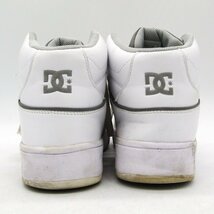 ディーシーシューズ スニーカー ハイカット MANTECA HI LITE DM196601 靴 シューズ 白 メンズ 27サイズ ホワイト DC SHOES_画像5