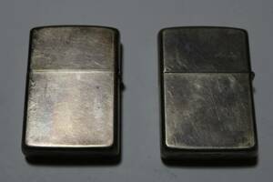 ZIPPO ジッポー スターリング シルバー 2個 銀 中古品