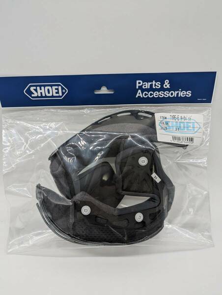 2）新品 未使用 SHOEI ショウエイ 4512048369552 TYPE-E チークパッド 31　J-Cruise タイプE　Jクルーズ タイプ-e 